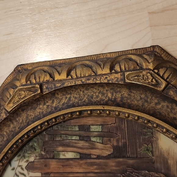 Artini Engraving Twin Hand Painted Etched 4-D - Picture 5 of 14